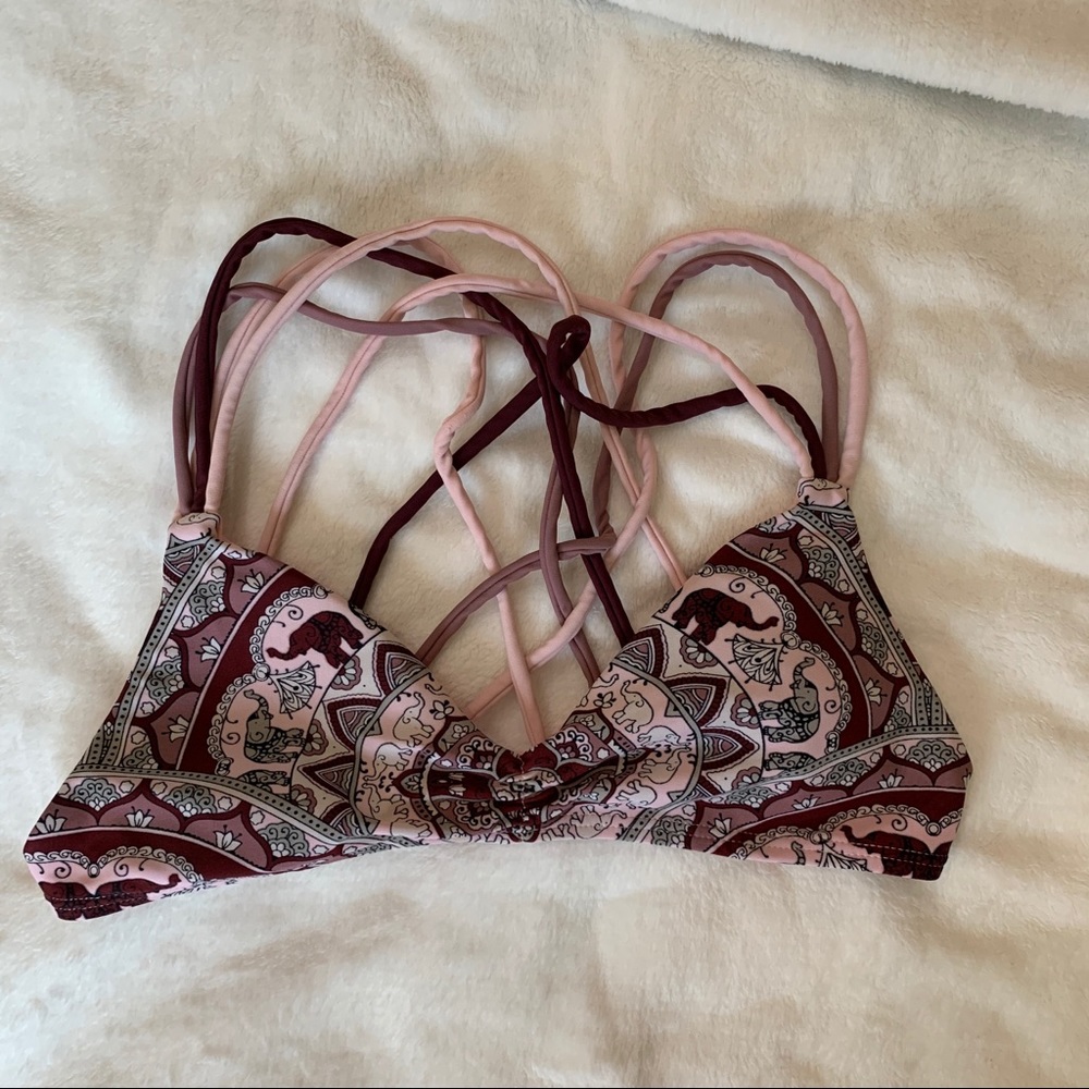 Pacsun Aztec Bathing Suit Top